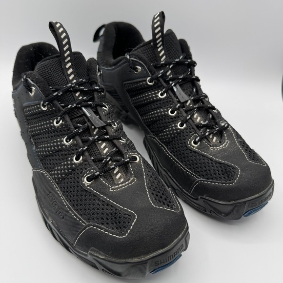 Shimano MT33 Mountain Bike Cycling Shoes Black Men's EU 45 US 10.5 - Picture 1 of 16